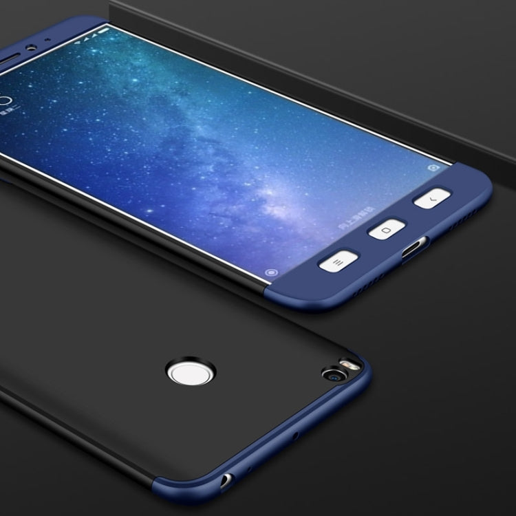 GKK for Xiaomi Max 2 PC Three - paragraph Shield 360 Degrees Full Coverage Protective Case Back Cover