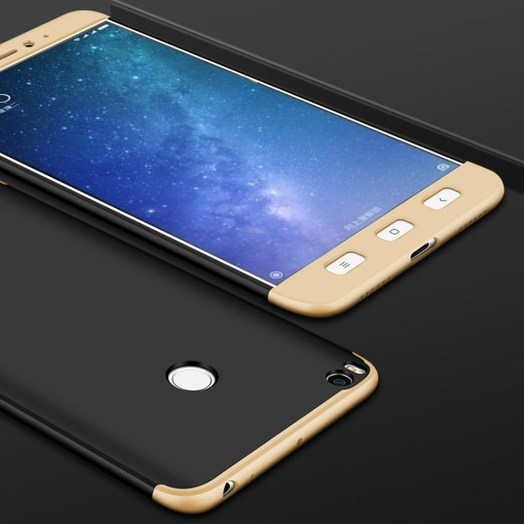 GKK for Xiaomi Max 2 PC Three - paragraph Shield 360 Degrees Full Coverage Protective Case Back Cover