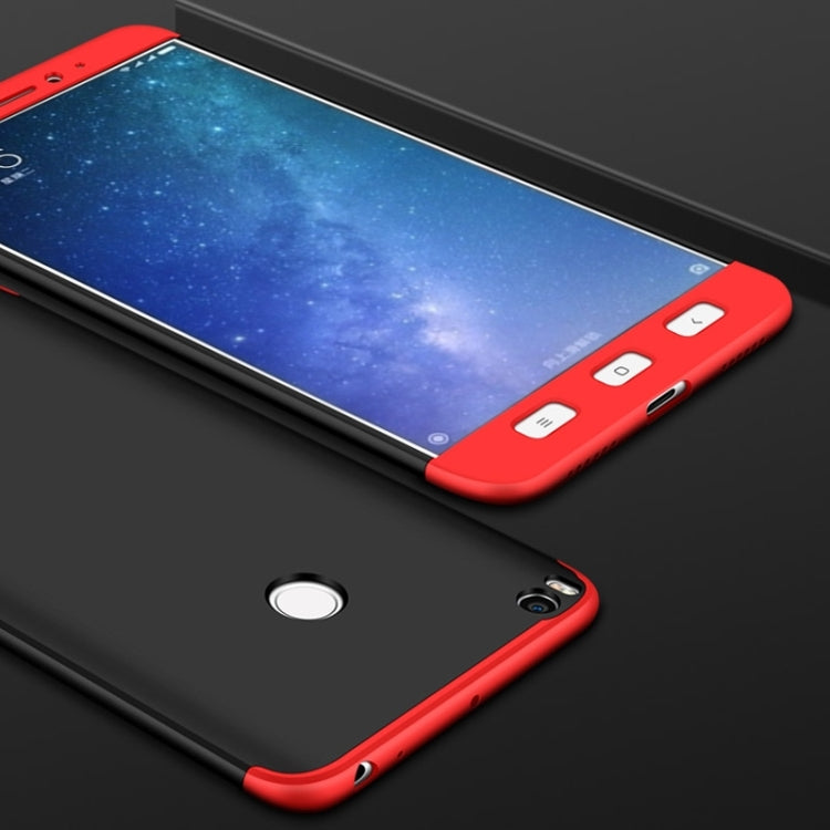 GKK for Xiaomi Max 2 PC Three - paragraph Shield 360 Degrees Full Coverage Protective Case Back Cover