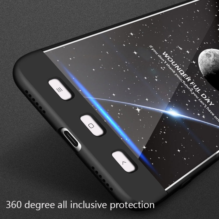 GKK for Xiaomi Max 2 PC Three - paragraph Shield 360 Degrees Full Coverage Protective Case Back Cover
