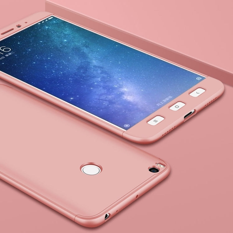 GKK for Xiaomi Max 2 PC Three - paragraph Shield 360 Degrees Full Coverage Protective Case Back Cover