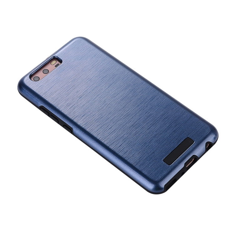 For Huawei P10 Plus Metal Brushed Texture Protective Back Case