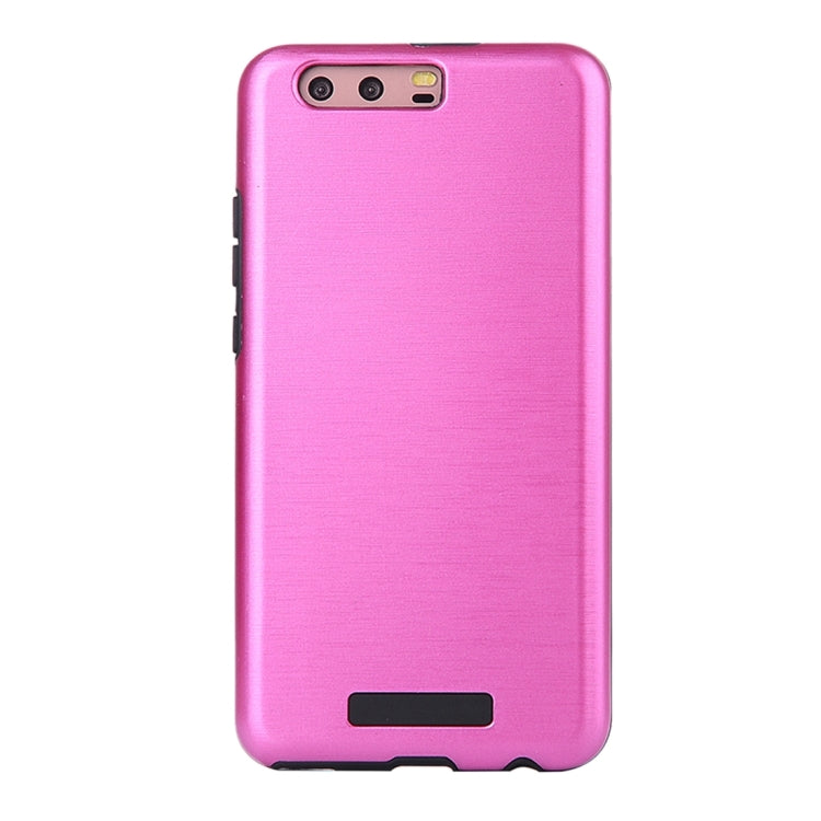 For Huawei P10 Plus Metal Brushed Texture Protective Back Case