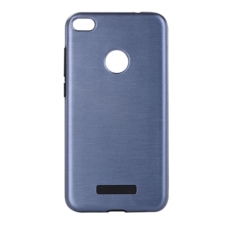 For Huawei P8 Lite (2017) Metal Brushed Texture Protective Back Case