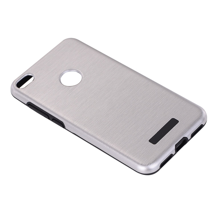For Huawei P8 Lite (2017) Metal Brushed Texture Protective Back Case