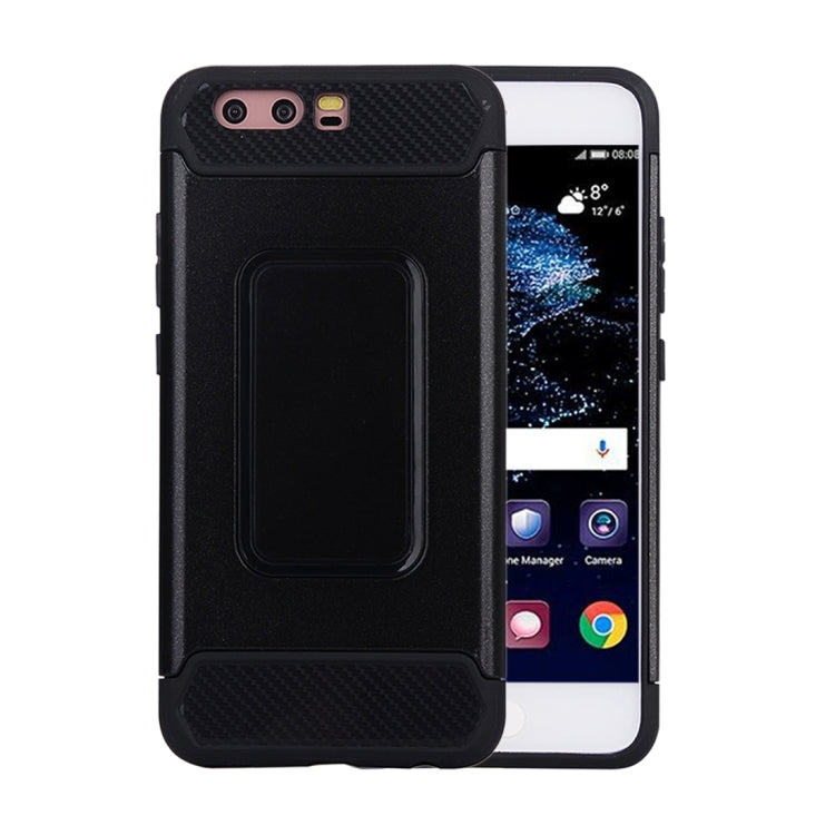 For Huawei P10 Detachable Metal Brushed Texture Protective Back Case