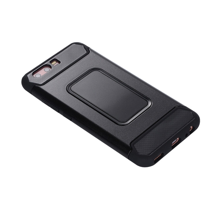 For Huawei P10 Detachable Metal Brushed Texture Protective Back Case