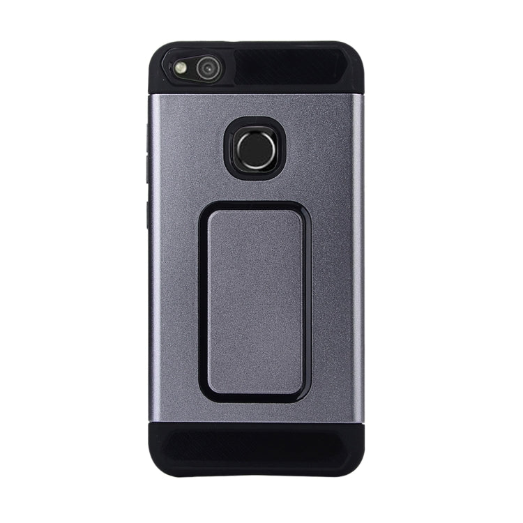 For Huawei P10 Lite Detachable Metal Brushed Texture Protective Back Case