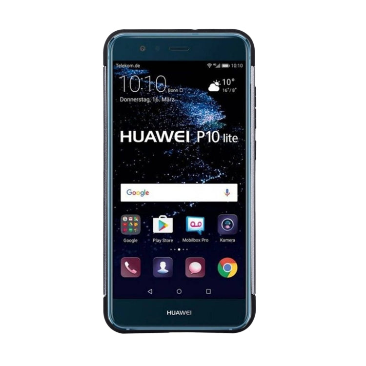 For Huawei P10 Lite Detachable Metal Brushed Texture Protective Back Case