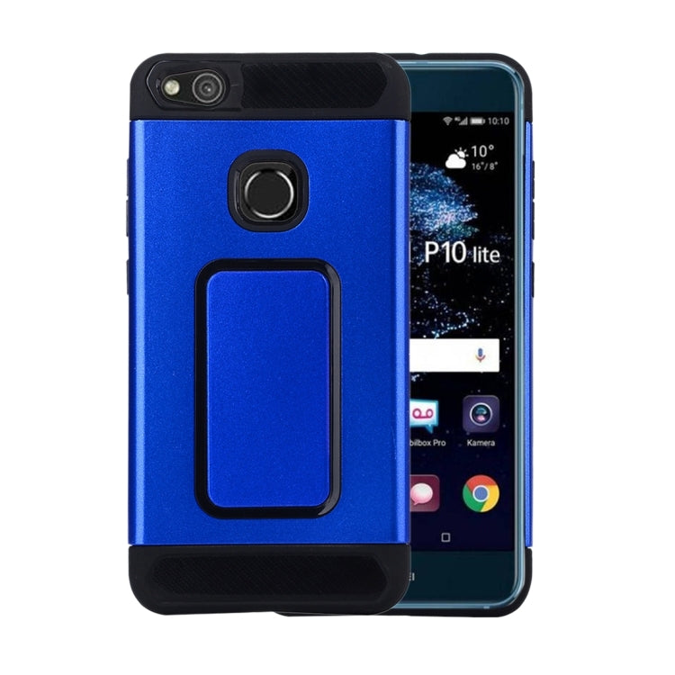 For Huawei P10 Lite Detachable Metal Brushed Texture Protective Back Case