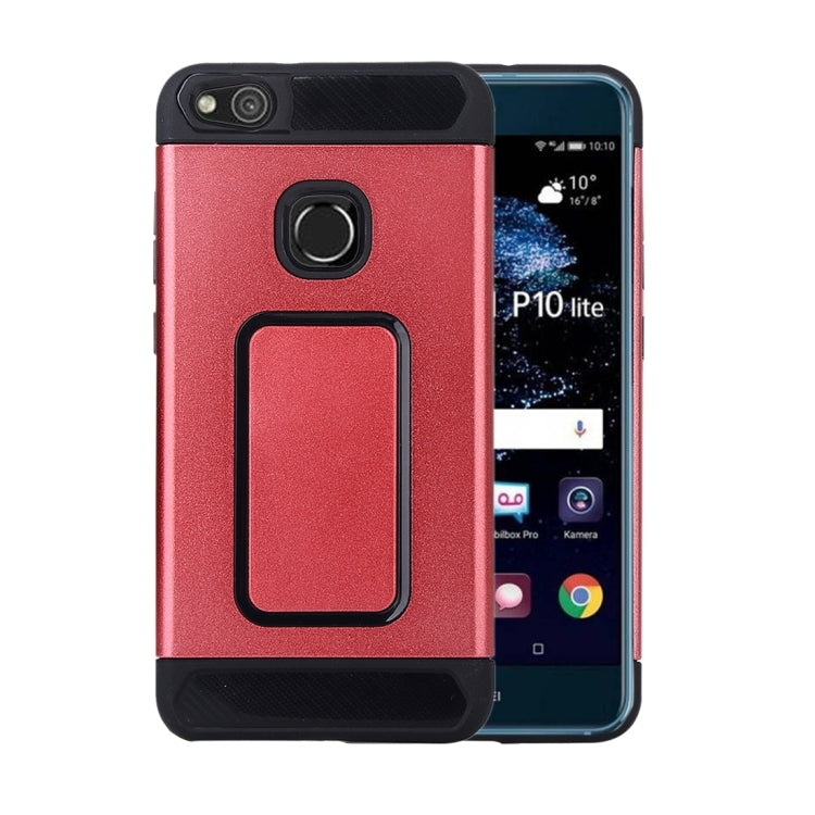 For Huawei P10 Lite Detachable Metal Brushed Texture Protective Back Case