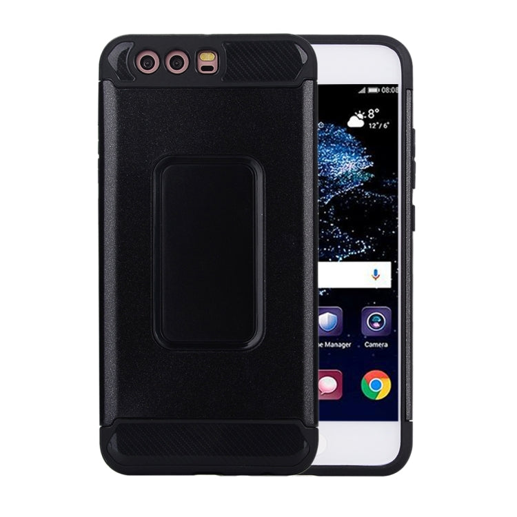 For Huawei P10 Plus Detachable Metal Brushed Texture Protective Back Case