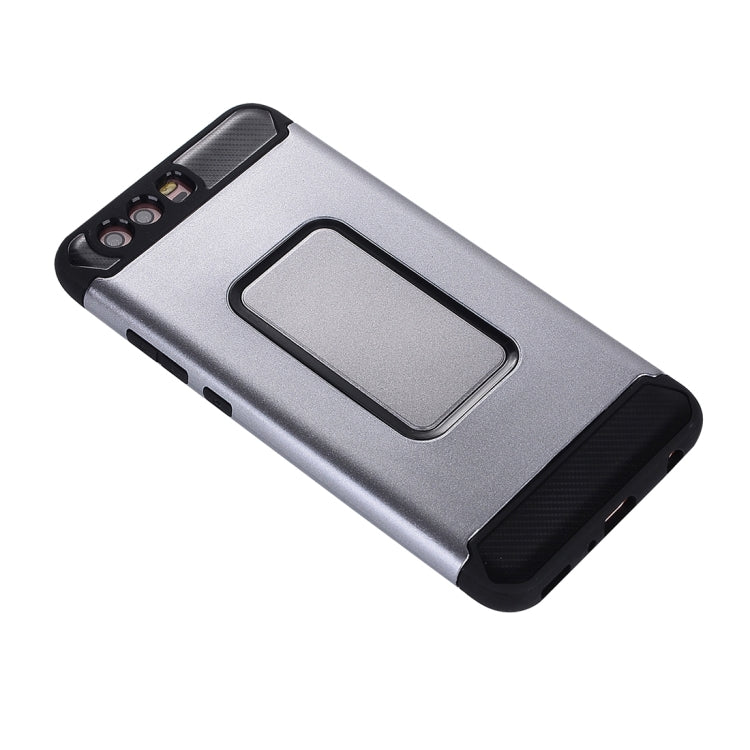 For Huawei P10 Plus Detachable Metal Brushed Texture Protective Back Case