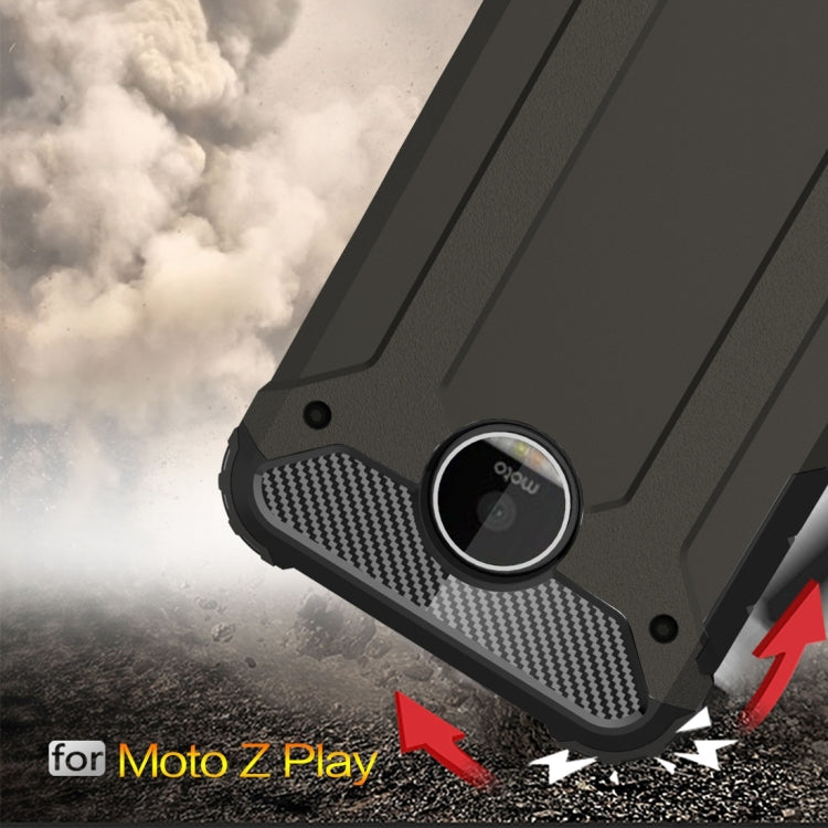 For Motorola Moto Z Play Armor TPU + PC Combination Case