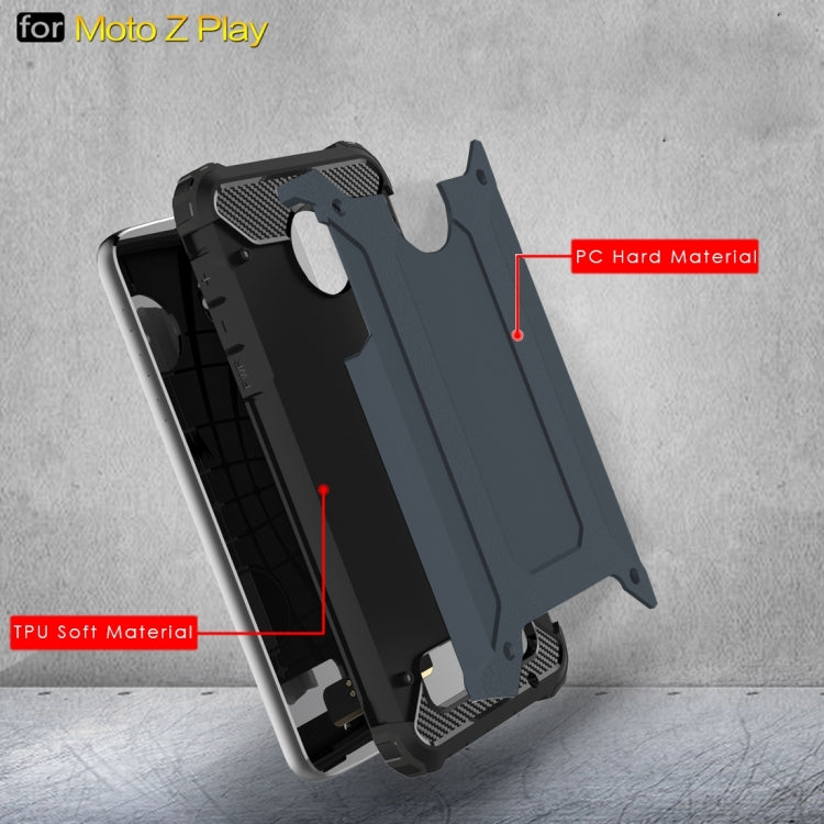 For Motorola Moto Z Play Armor TPU + PC Combination Case