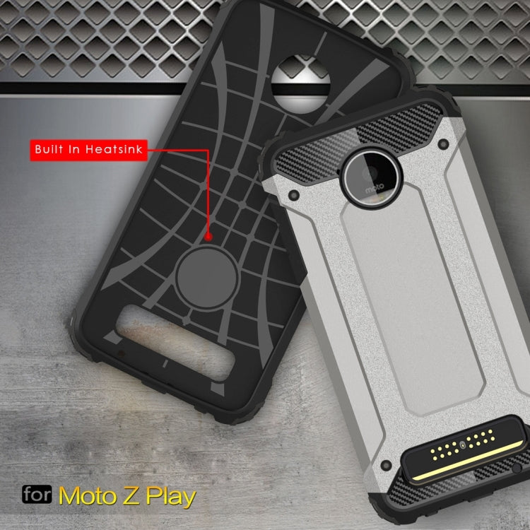 For Motorola Moto Z Play Armor TPU + PC Combination Case