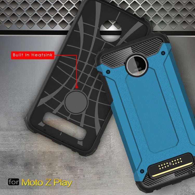 For Motorola Moto Z Play Armor TPU + PC Combination Case