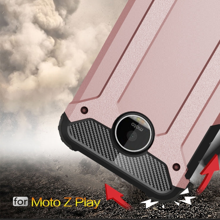 For Motorola Moto Z Play Armor TPU + PC Combination Case