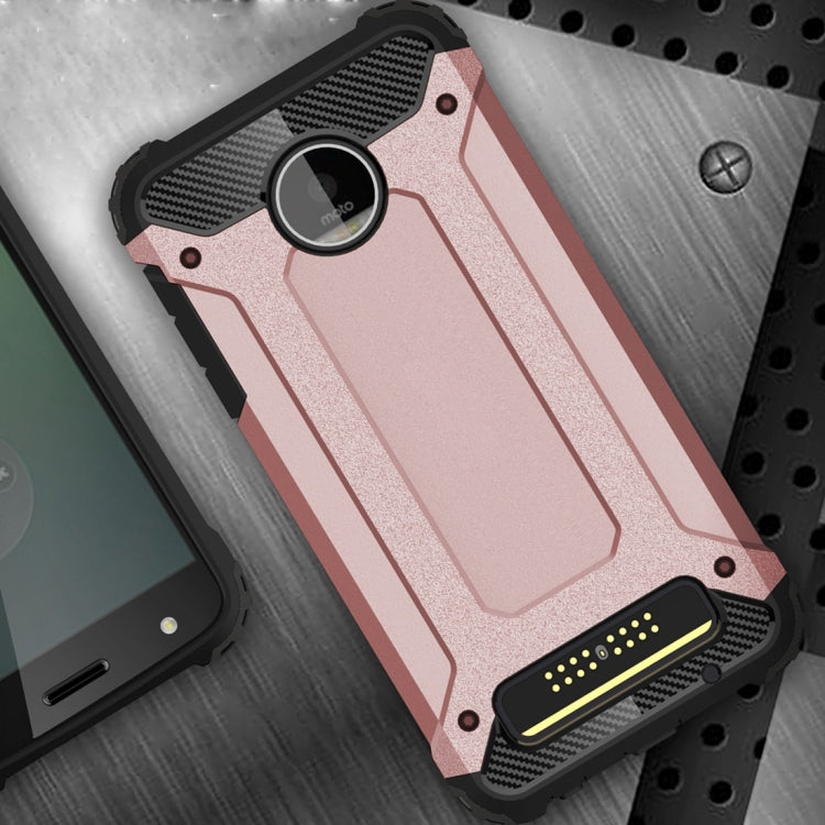 For Motorola Moto Z Play Armor TPU + PC Combination Case