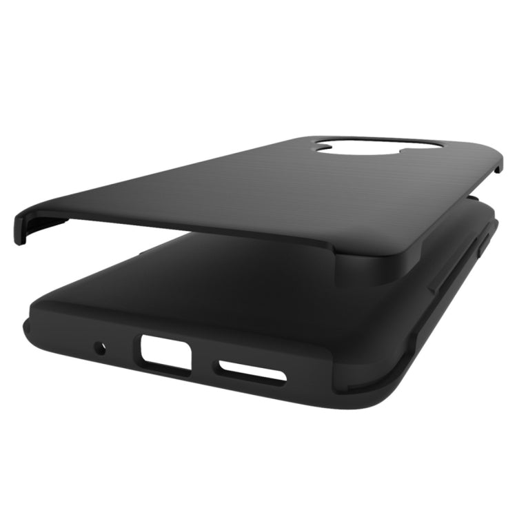 For LG G5 Simple Brushed Texture 2 in 1 PC + TPU Combination Protective Case