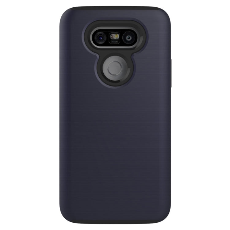 For LG G5 Simple Brushed Texture 2 in 1 PC + TPU Combination Protective Case