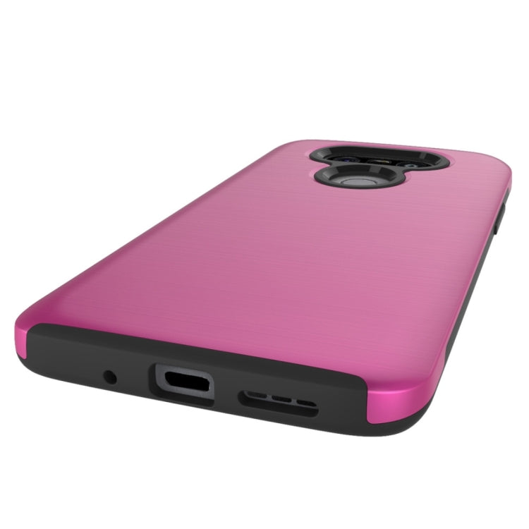 For LG G5 Simple Brushed Texture 2 in 1 PC + TPU Combination Protective Case