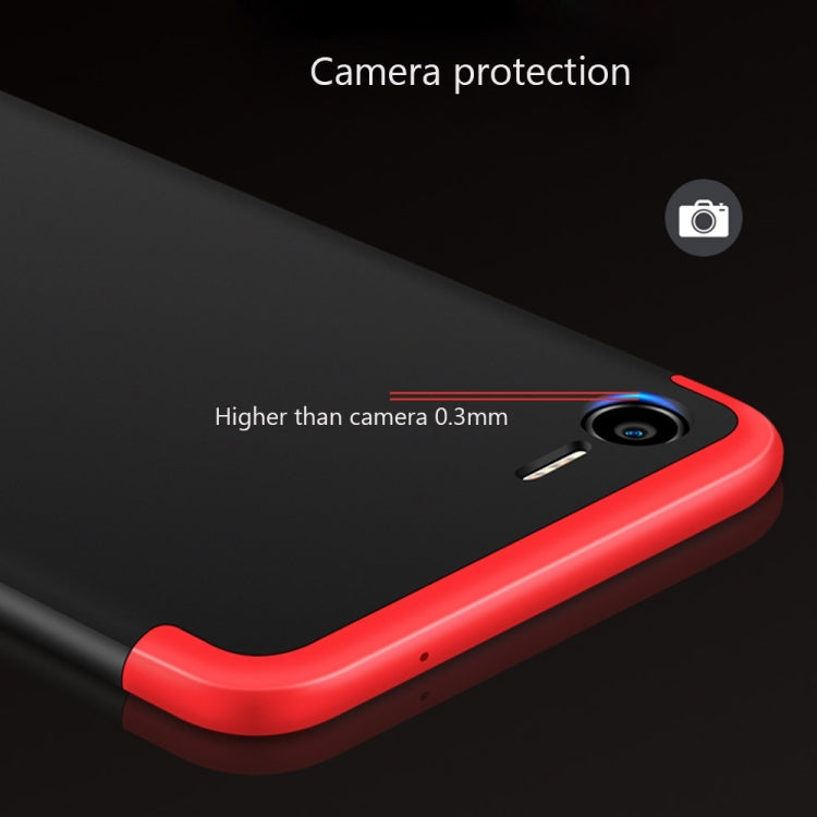 GKK for Meizu Meilan E2 PC Three - paragraph Shield 360 Degrees Full Coverage Protective Case Back Cover