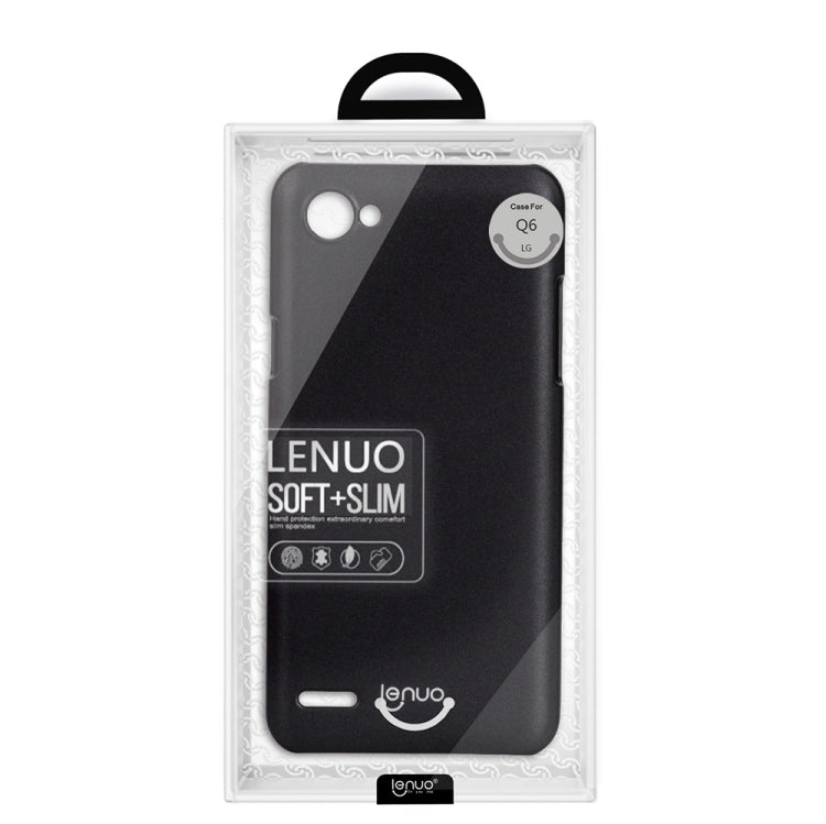 Lenuo for LG Q6 PC Ultra-thin Impact Protection Case (Gold)