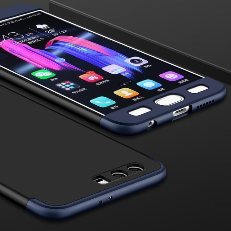 GKK for Huawei Honor 9 PC Three - paragraph Shield 360 Degrees Full Coverage Protective Case Back Cover