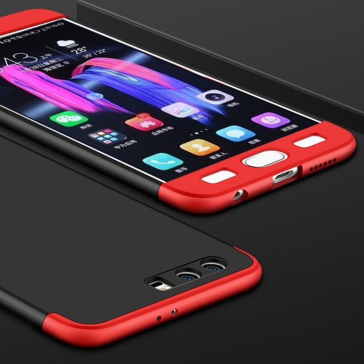 GKK for Huawei Honor 9 PC Three - paragraph Shield 360 Degrees Full Coverage Protective Case Back Cover