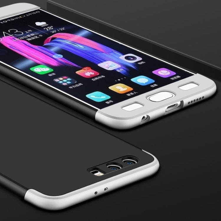 GKK for Huawei Honor 9 PC Three - paragraph Shield 360 Degrees Full Coverage Protective Case Back Cover