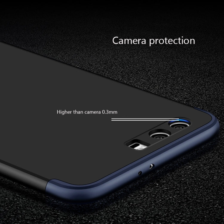 GKK for Huawei Honor 9 PC Three - paragraph Shield 360 Degrees Full Coverage Protective Case Back Cover