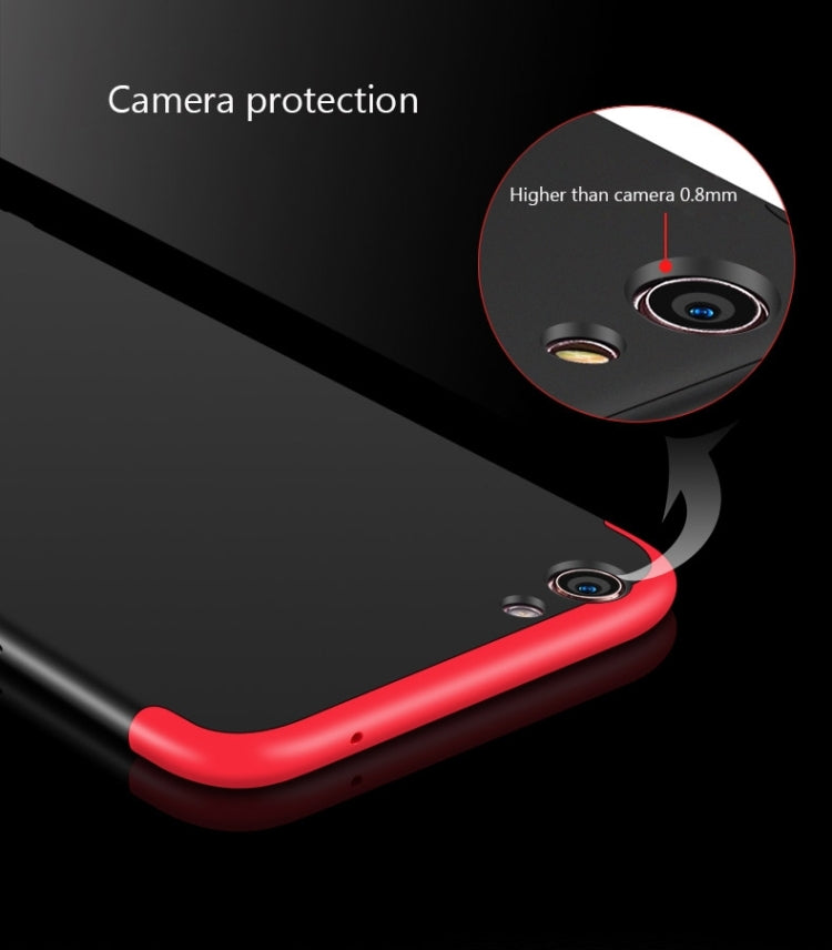 GKK For OPPO A59 PC Three - paragraph Shield 360 Degrees Full Coverage Protective Case Back Cover