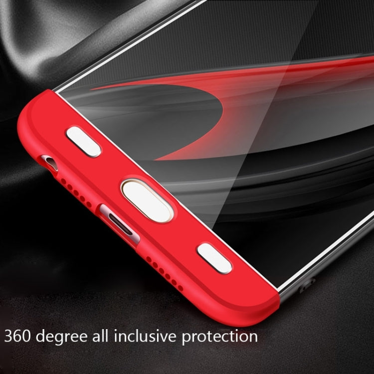 GKK For OPPO A59 PC Three - paragraph Shield 360 Degrees Full Coverage Protective Case Back Cover