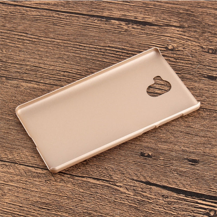 Frosted Surface Painted PC Shell for LEAGOO KIICAA MIX (Gold)