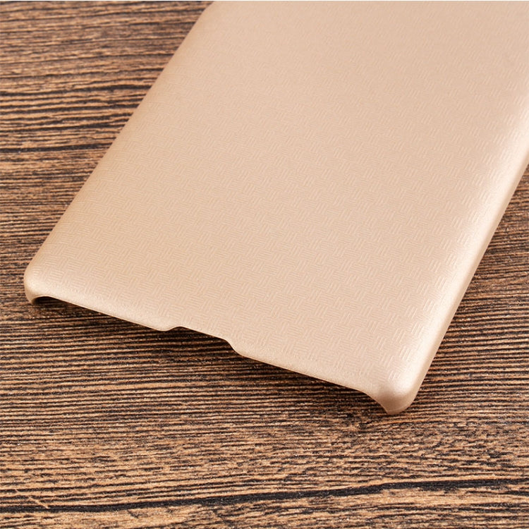 Frosted Surface Painted PC Shell for LEAGOO KIICAA MIX (Gold)