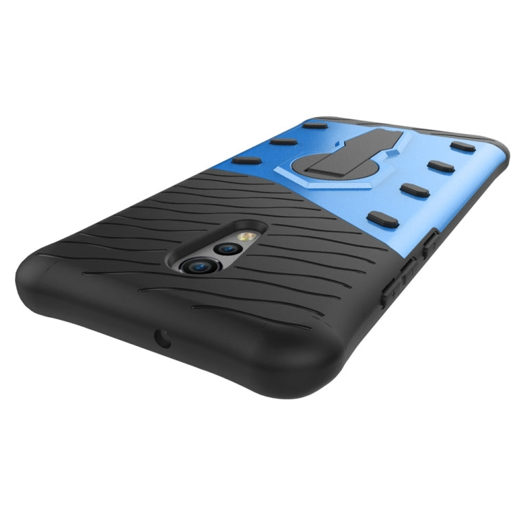 For Vivo Xplay6 Shock-Resistant 360 Degree Spin Sniper Hybrid Case TPU + PC Combination Case with Holder