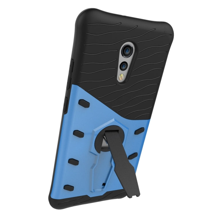 For Vivo Xplay6 Shock-Resistant 360 Degree Spin Sniper Hybrid Case TPU + PC Combination Case with Holder