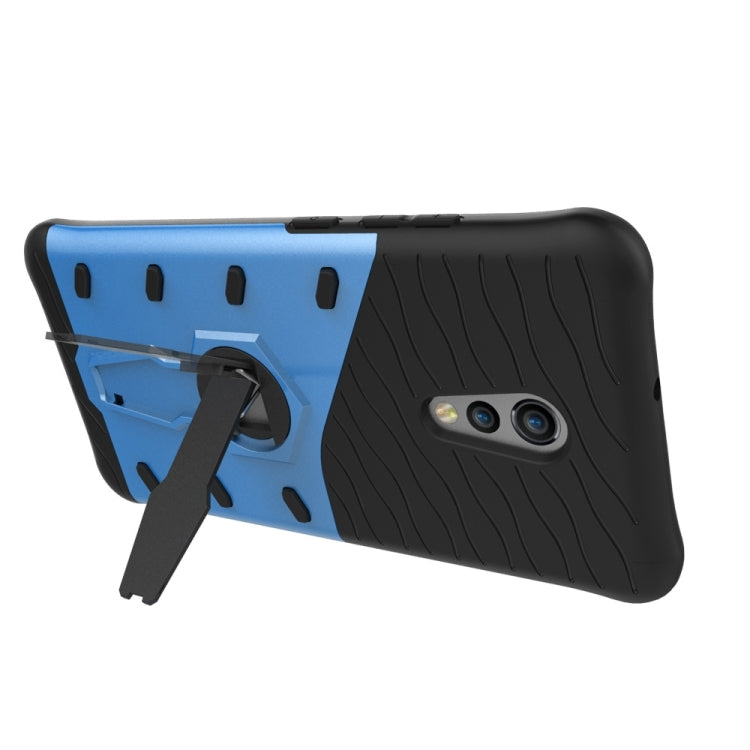 For Vivo Xplay6 Shock-Resistant 360 Degree Spin Sniper Hybrid Case TPU + PC Combination Case with Holder