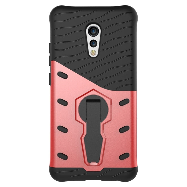 For Vivo Xplay6 Shock-Resistant 360 Degree Spin Sniper Hybrid Case TPU + PC Combination Case with Holder