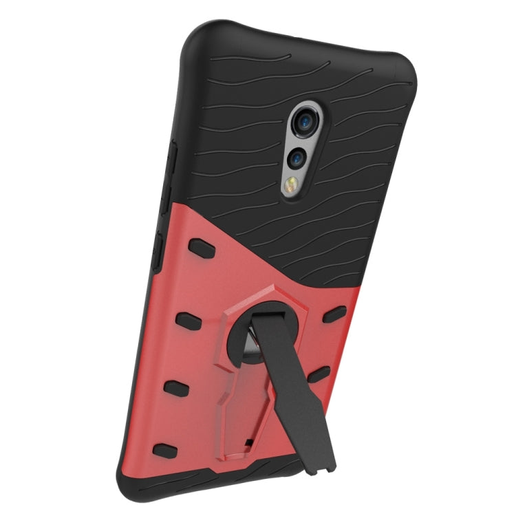 For Vivo Xplay6 Shock-Resistant 360 Degree Spin Sniper Hybrid Case TPU + PC Combination Case with Holder