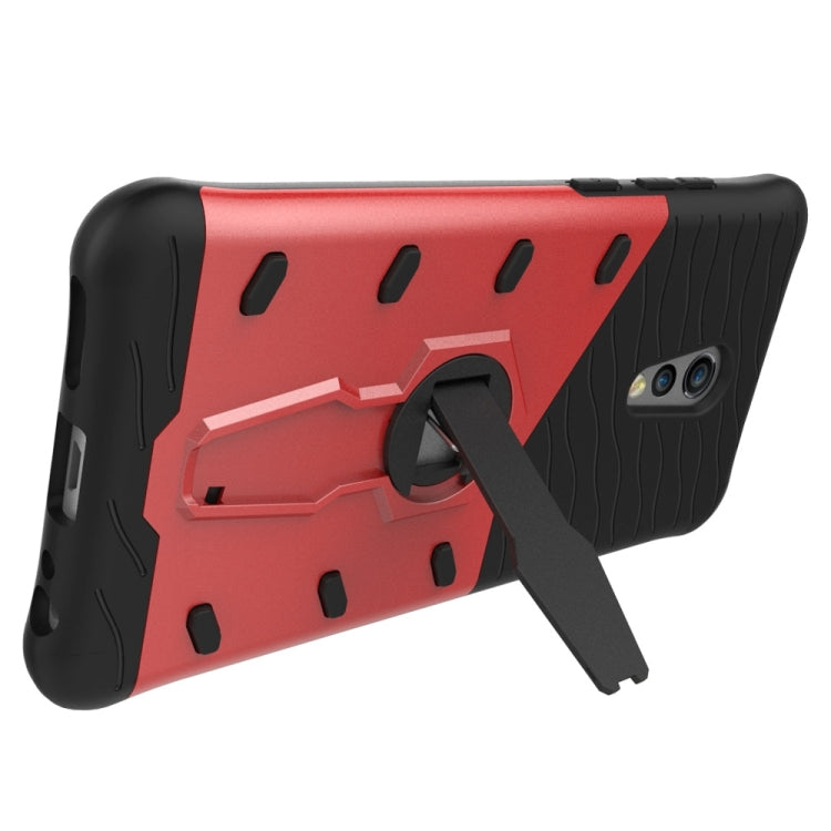 For Vivo Xplay6 Shock-Resistant 360 Degree Spin Sniper Hybrid Case TPU + PC Combination Case with Holder