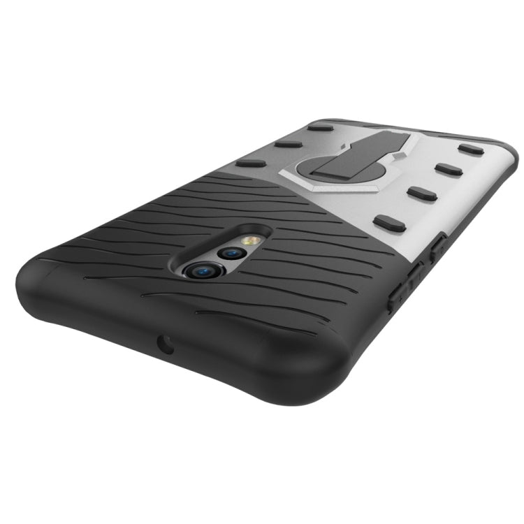 For Vivo Xplay6 Shock-Resistant 360 Degree Spin Sniper Hybrid Case TPU + PC Combination Case with Holder