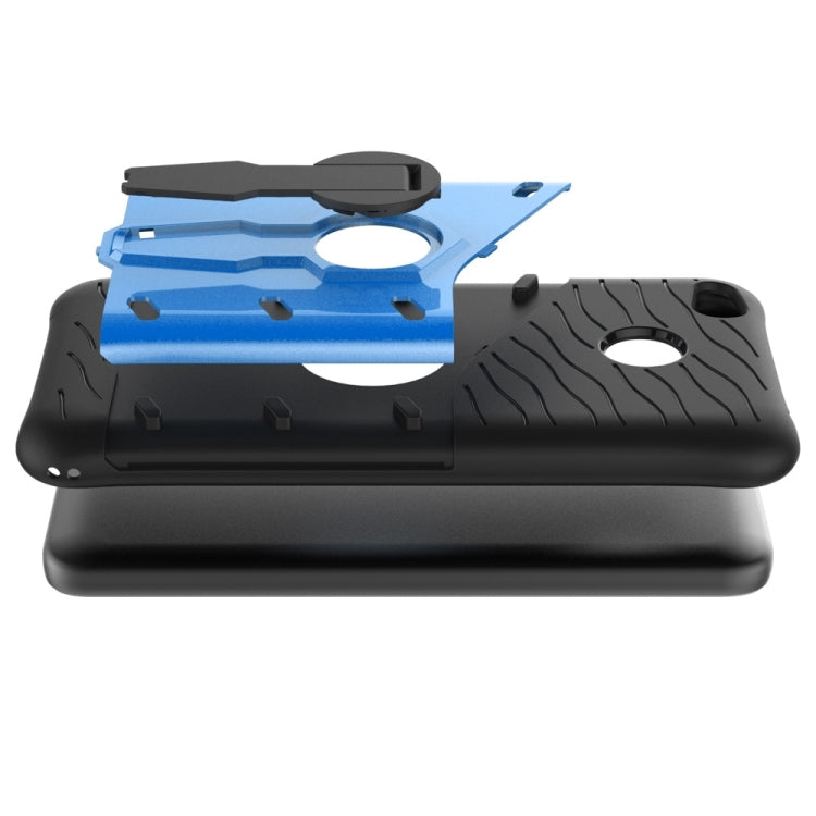 For Xiaomi Redmi 4X Shock-Resistant 360 Degree Spin Sniper Hybrid Case TPU + PC Combination Case with Holder