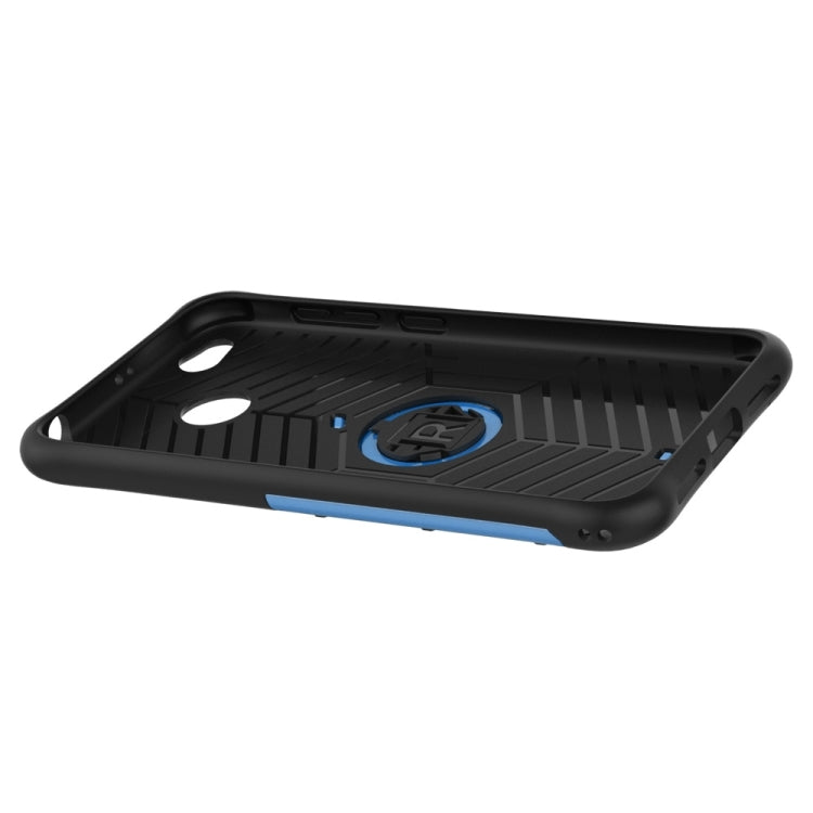 For Xiaomi Redmi 4X Shock-Resistant 360 Degree Spin Sniper Hybrid Case TPU + PC Combination Case with Holder