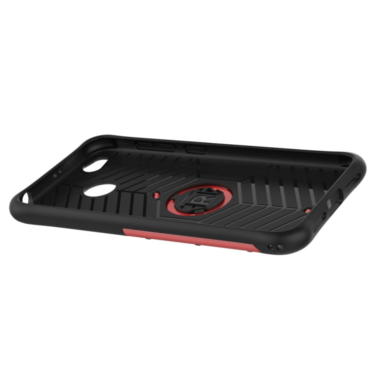 For Xiaomi Redmi 4X Shock-Resistant 360 Degree Spin Sniper Hybrid Case TPU + PC Combination Case with Holder