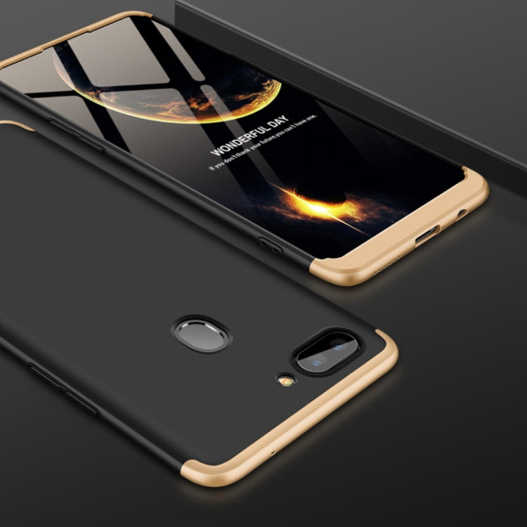 GKK for OPPO R15 PC 360 Degrees Full Coverage Protective Case Back Cover