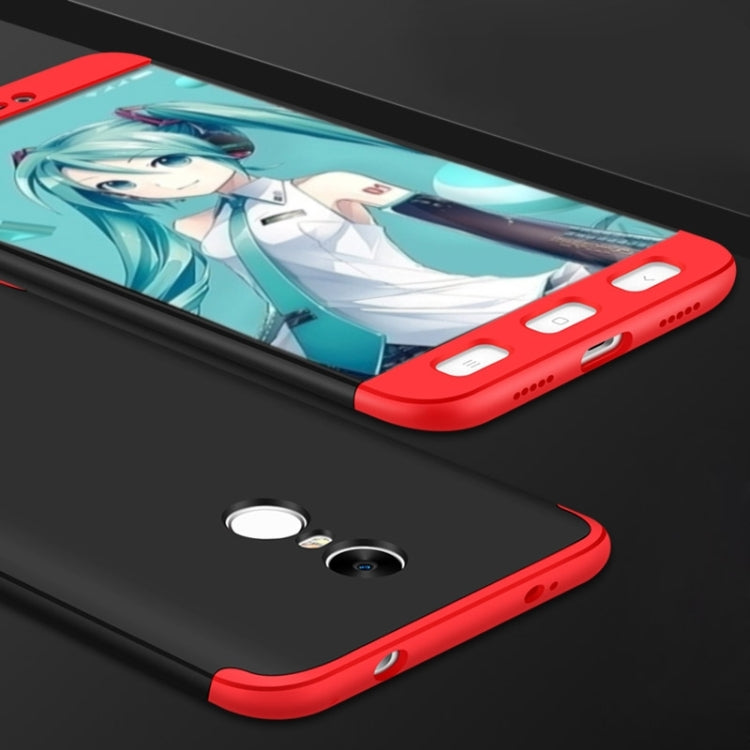 GKK Xiaomi Redmi Note 4X (Standard Version) PC Three - paragraph Shield 360 Degrees Full Coverage Protective Case Back Cover