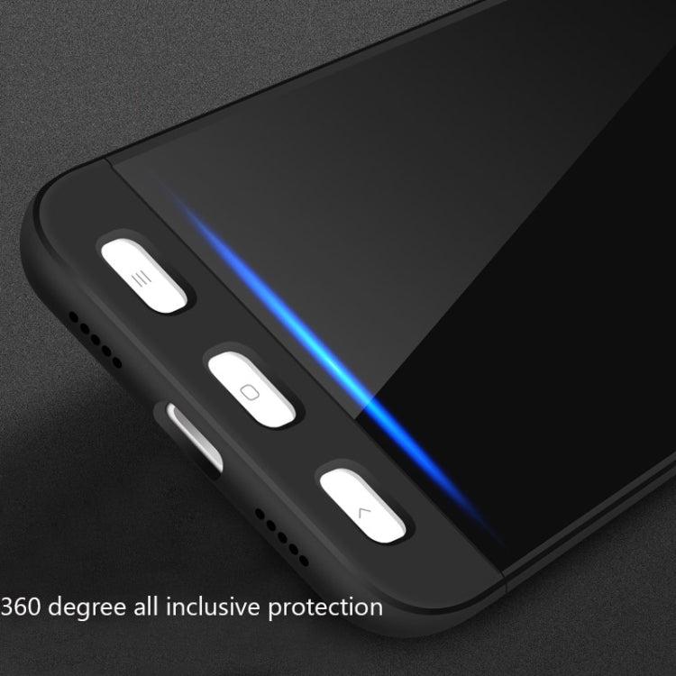 GKK Xiaomi Redmi Note 4X (Standard Version) PC Three - paragraph Shield 360 Degrees Full Coverage Protective Case Back Cover