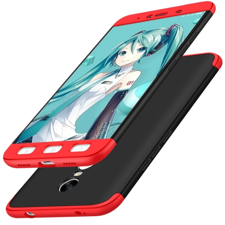 GKK Xiaomi Redmi Note 4X (Standard Version) PC Three - paragraph Shield 360 Degrees Full Coverage Protective Case Back Cover